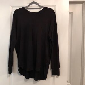 Athleta open back super soft sweatshirt. Size S